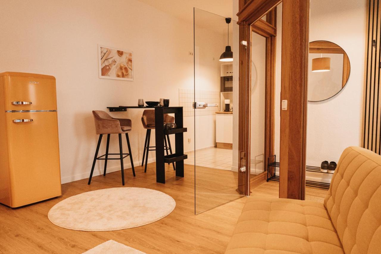 Studio Apartment Im Zentrum Mit Parkplatz & Neuem Badezimmer มัคเดอบวร์ก ภายนอก รูปภาพ