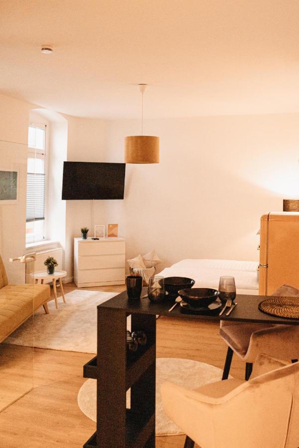 Studio Apartment Im Zentrum Mit Parkplatz & Neuem Badezimmer มัคเดอบวร์ก ภายนอก รูปภาพ